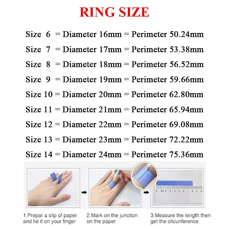 Women Men Luxury Stainless Steel Rings Crystal Rhinestone Wedding Engagement Zircon Ring Fashion Couple Jewelry Size 6-12
