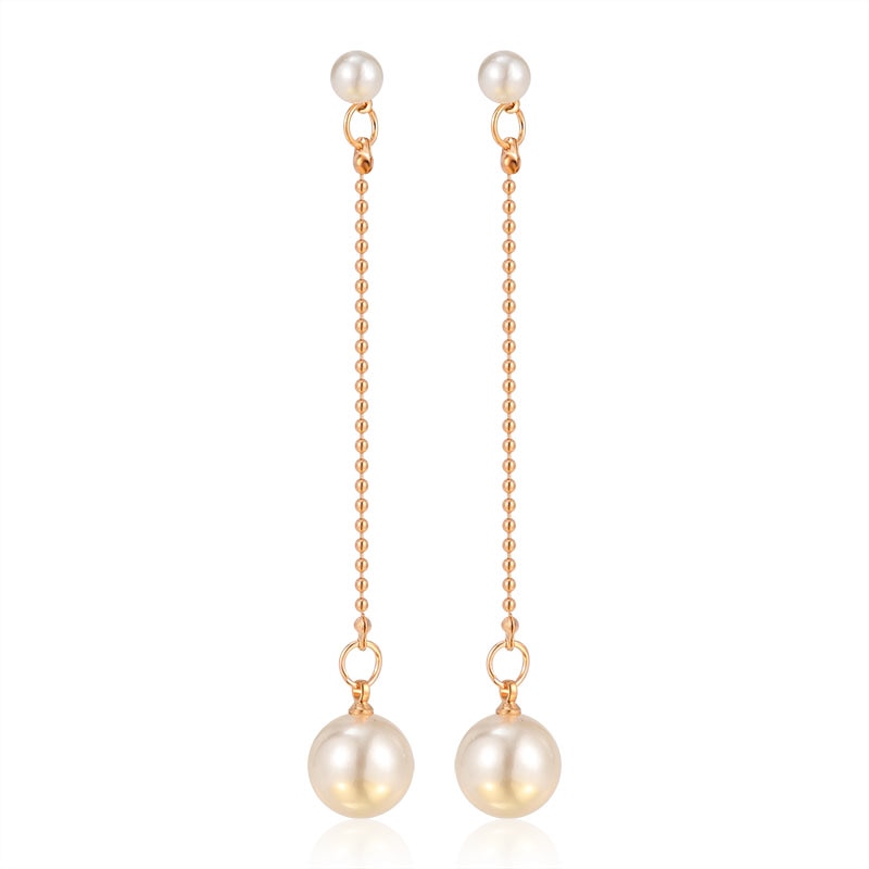 Vintage Geometric Long Dangle Earrings