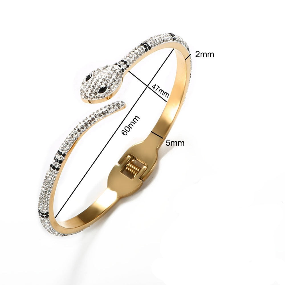 Luxury Stainless Steel Bangles & Bracelets