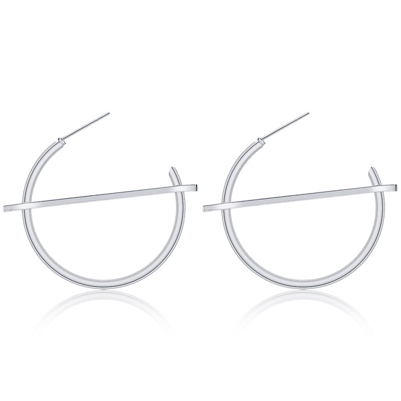 Vintage Geometric Long Dangle Earrings