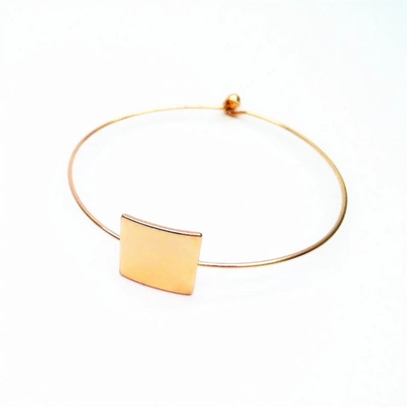 Simple Geometric Bracelet