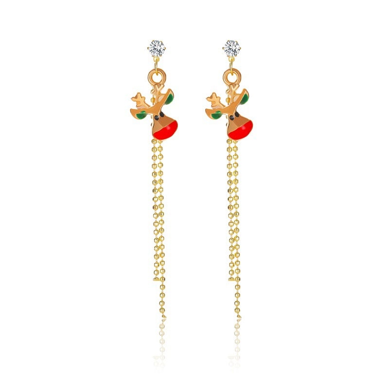 Trendy Statement Christmas Earrings