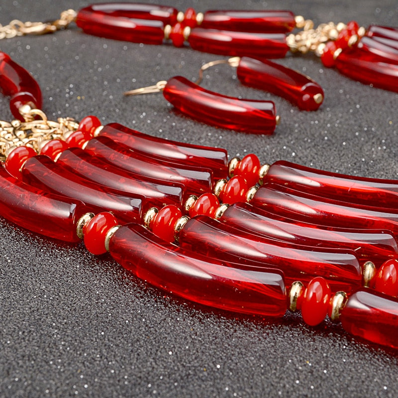 Nigerian Wedding Necklace Sets