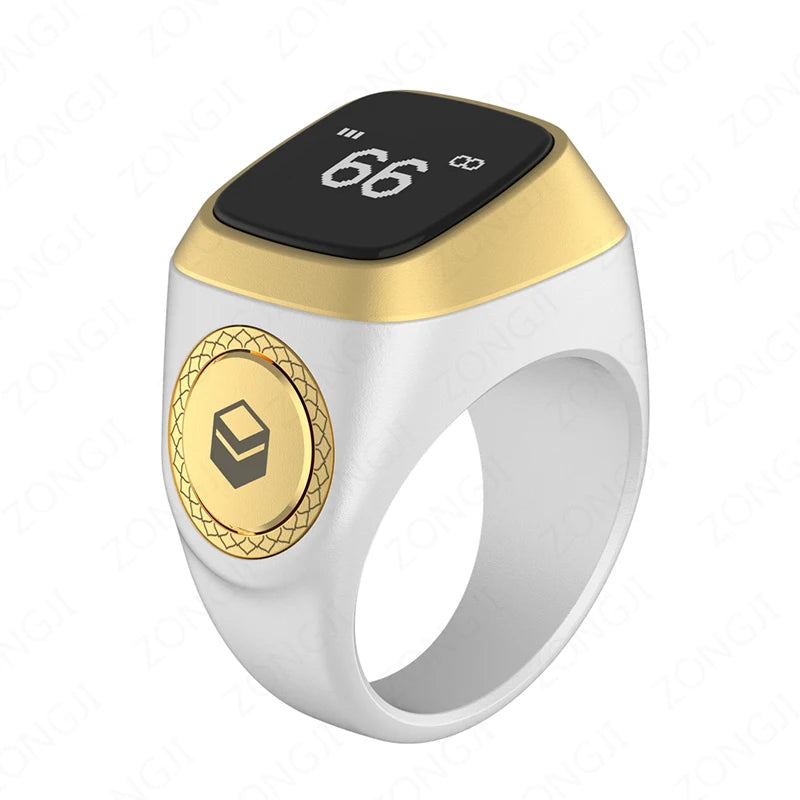 The 2024 Smart Zikr Ring is a digital counter designed for Muslims to keep track of their tasbih tally during prayer time. 2. This electronic device provides vibration reminders and is waterproof for added convenience and durability.