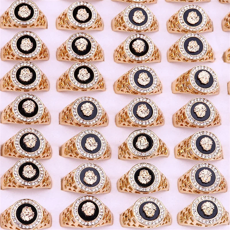 The unique and artistic Medusa Ring designed for men, featuring a captivating Zircon inlay. This fashion-forward piece exudes a bold and dominant aura, making it a perfect choice for those who embrace the punk style. It also serves as an ideal gift option for those seeking wholesale jewelry with a touch of creativity.