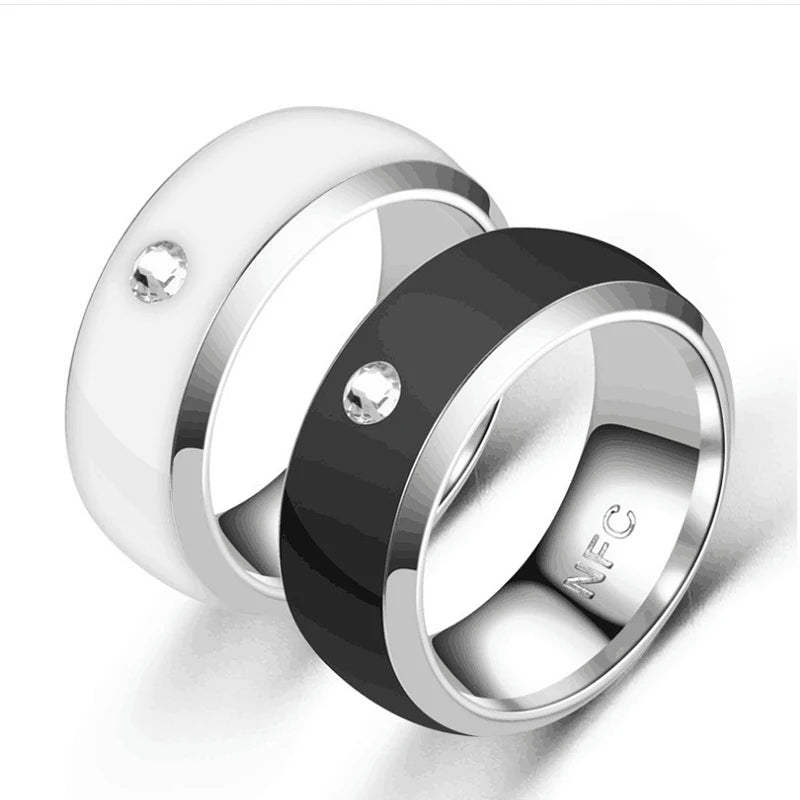 Smart Ring Wearable Technology Waterproof Unisex NFC Phone Smart Accessories For Couples 6-13