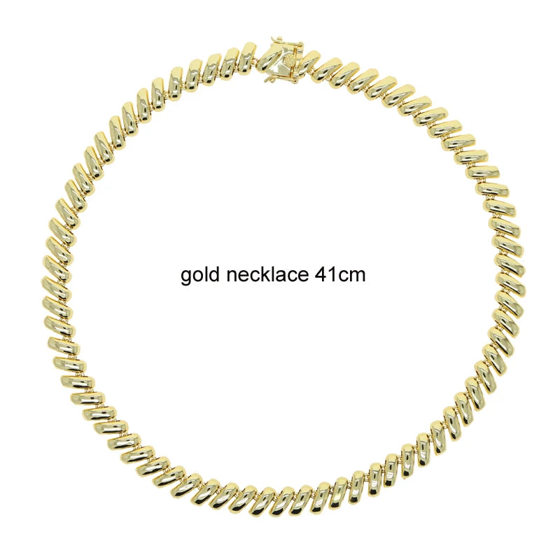 2025 New Fashion Snake Chain Bracelet Herringbone Gold Color Beaded Link Chain Pave Bling 5A CZ Iced Out Jewelry for Women