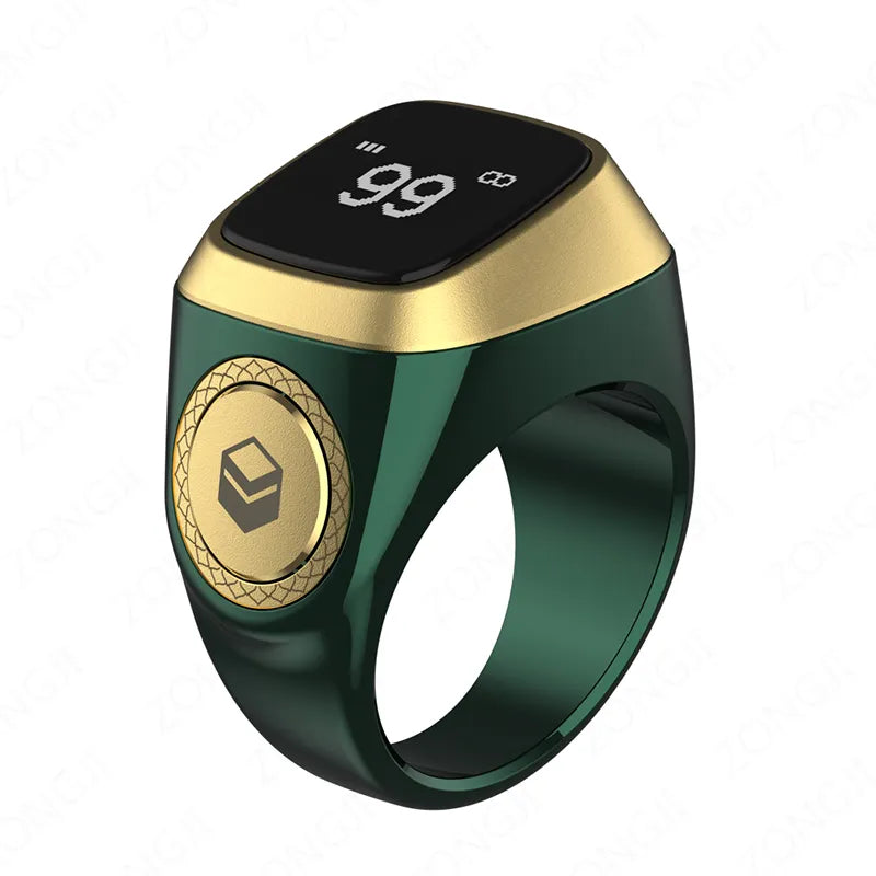 The 2024 Smart Zikr Ring is a digital counter designed for Muslims to keep track of their tasbih tally during prayer time. 2. This electronic device provides vibration reminders and is waterproof for added convenience and durability.