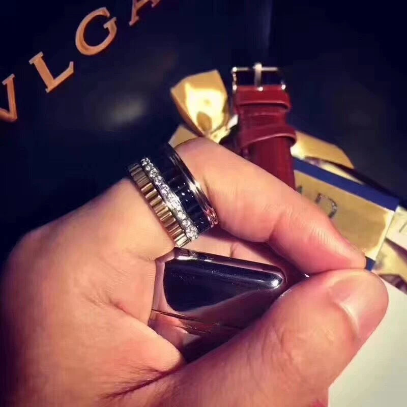 925 Sterling Silver Ring classic luxury ring fashion rotatable personalized couple ring anniversary gift