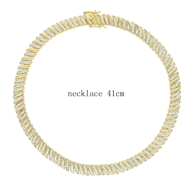 2025 New Fashion Snake Chain Bracelet Herringbone Gold Color Beaded Link Chain Pave Bling 5A CZ Iced Out Jewelry for Women