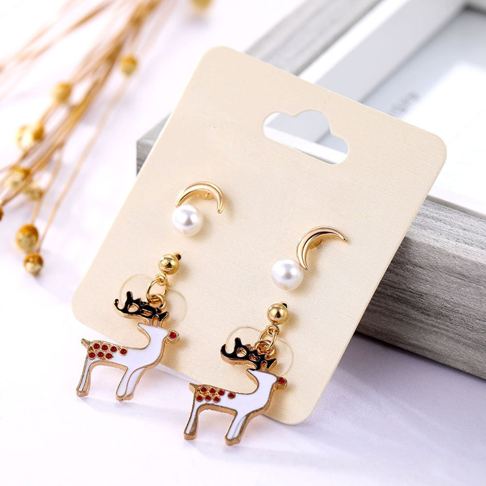 Trendy Statement Christmas Earrings