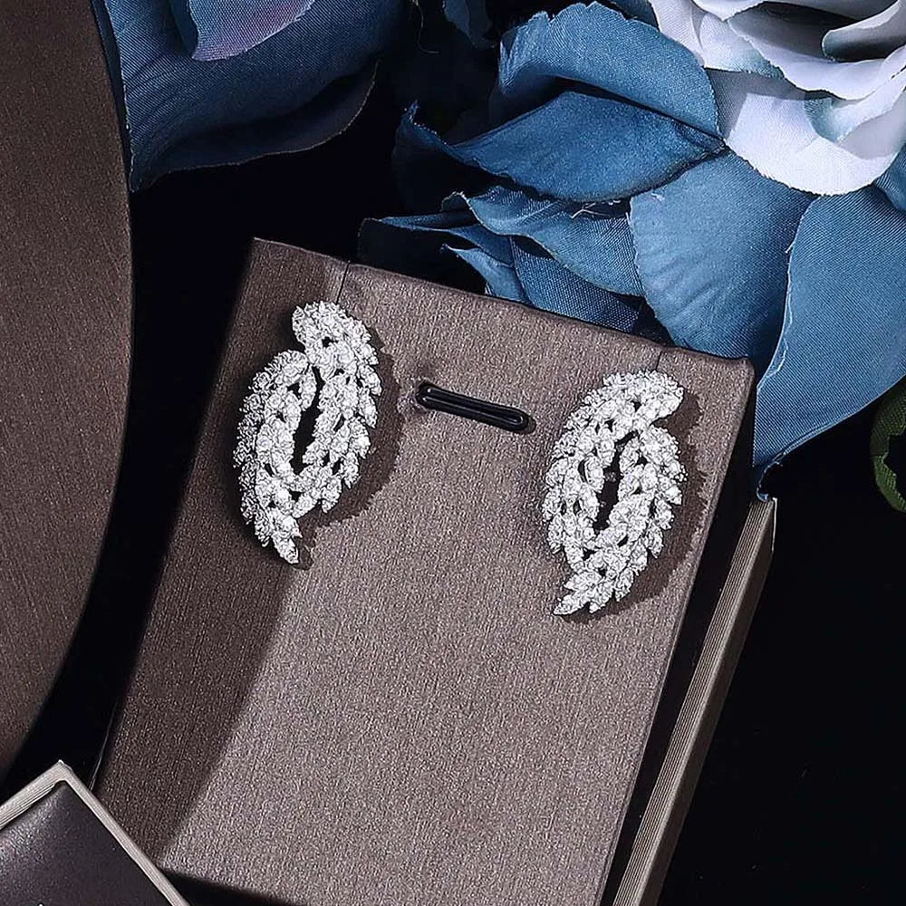 2025 Hot Selling Cubic Zirconia Bridal Wedding Jewelry Set Bridal 4-piece Set Women's Jewelry Set Jewelry Brand Reproduction