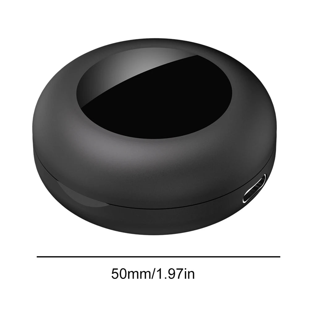 Smart Ring Charging Case 200mAh Type-C Port Replacement Charger Case with Charging Cable for S1 M1 R02 R03 R06 Smart Ring