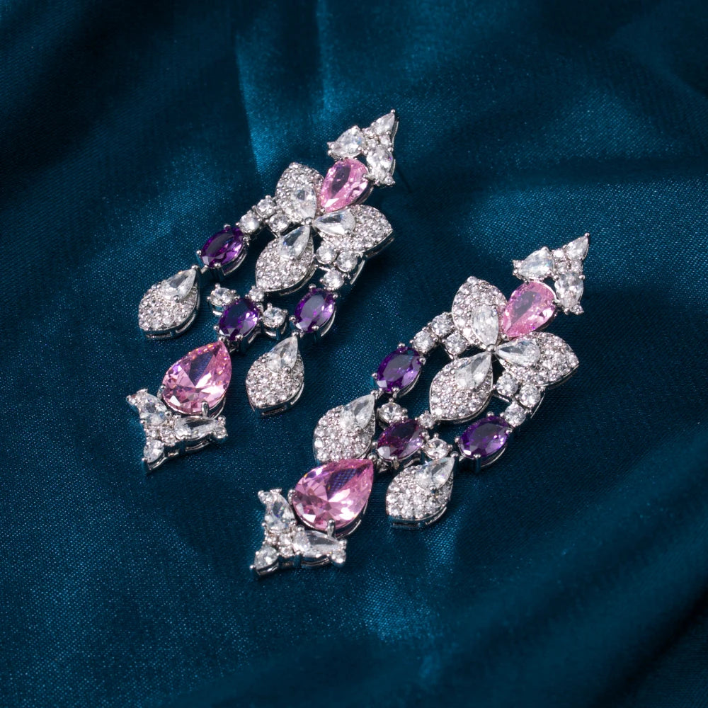 TIRIM Women Necklace Sets Cubic Zirconia Bridal Jewelry DuBai Saudi Wedding Engagement Party Festival Jewel Accessory