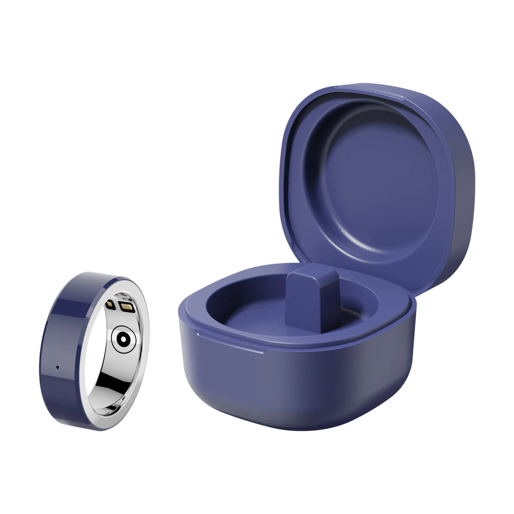 Enhance your active lifestyle with the Smart Ring, a waterproof and touch-sensitive wearable that tracks body temperature. This mini lifestyle accessory comes with a charging case for added convenience.