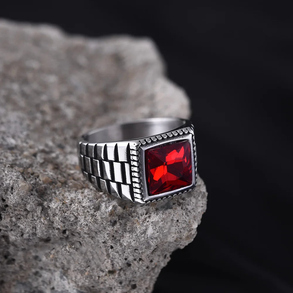 Men's High Quality 316LStainless Steel Watchband Rings Classic Fashion Trend Jewelry Product