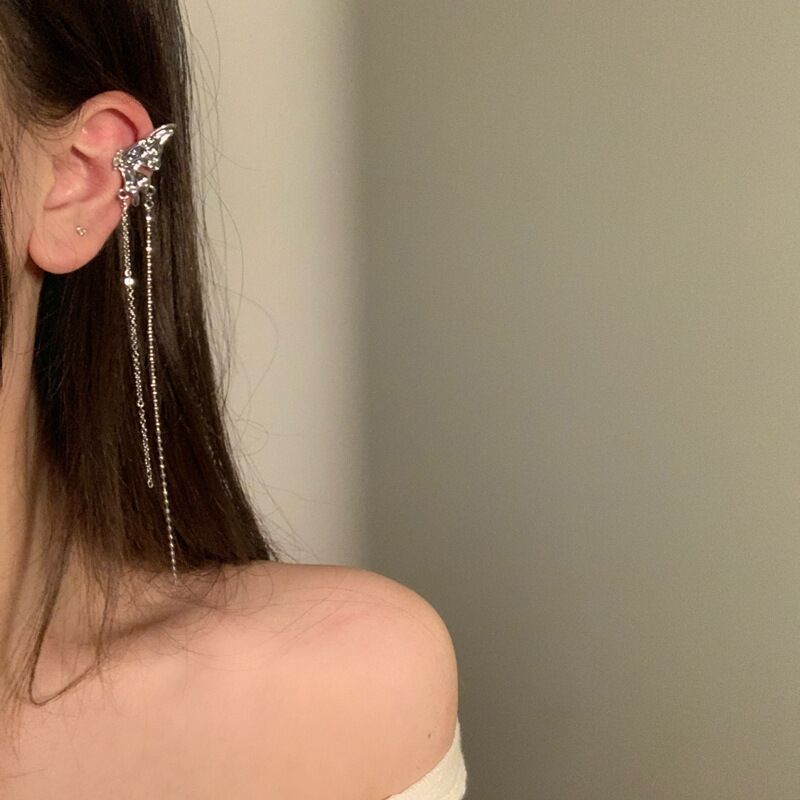 Creative Glossy Butterfly Stud Earrings