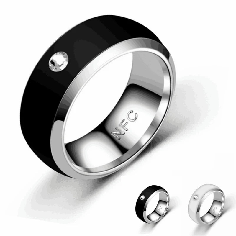 Smart Ring Wearable Technology Waterproof Unisex NFC Phone Smart Accessories For Couples 6-13