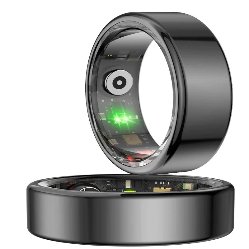 Introducing the Smart Ring 2024 R02, a cutting-edge health monitoring device designed for active individuals. This IP68 waterproof ring features multi-sport modes, Bluetooth connectivity, and a sleep tracker, all conveniently worn on your finger. Ideal for men looking to track their health and fitness goals on the go.