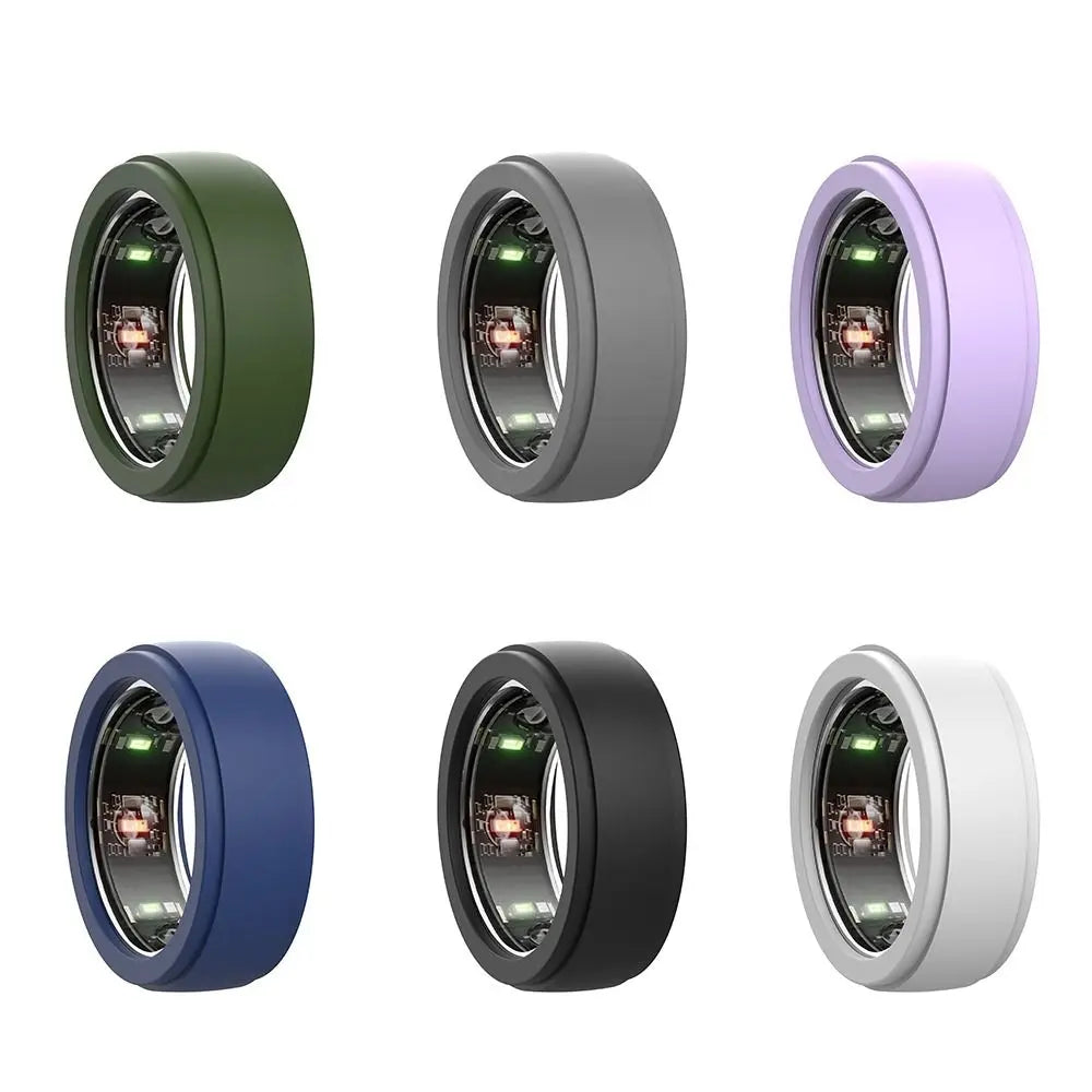 Elastic Smart Ring Protective Case Silicone Anti-Scratch Silicone Cover Accessories Sweat-resistant for Oura Ring Gen 3