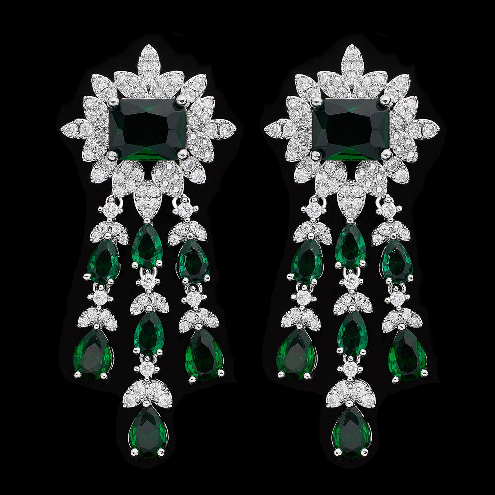 2025 Bridal Zirconia Full Jewelry Sets For Women Party 4pcs Luxury Dubai Nigeria CZ Crystal Wedding Necklace Sets