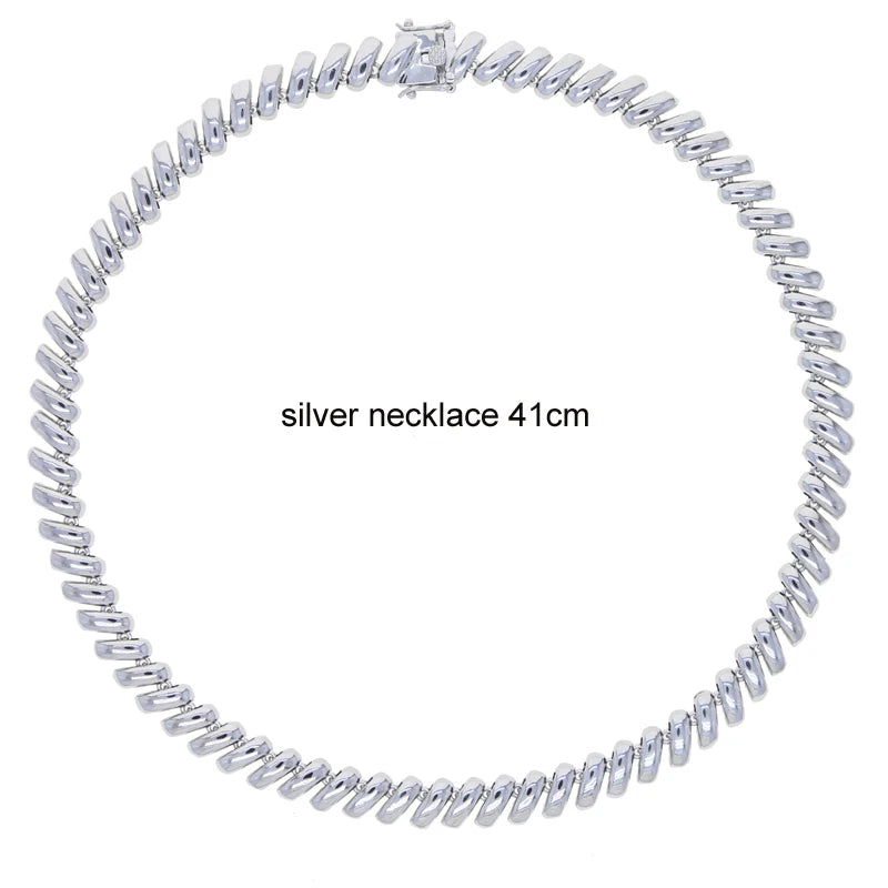 2025 New Fashion Snake Chain Bracelet Herringbone Gold Color Beaded Link Chain Pave Bling 5A CZ Iced Out Jewelry for Women