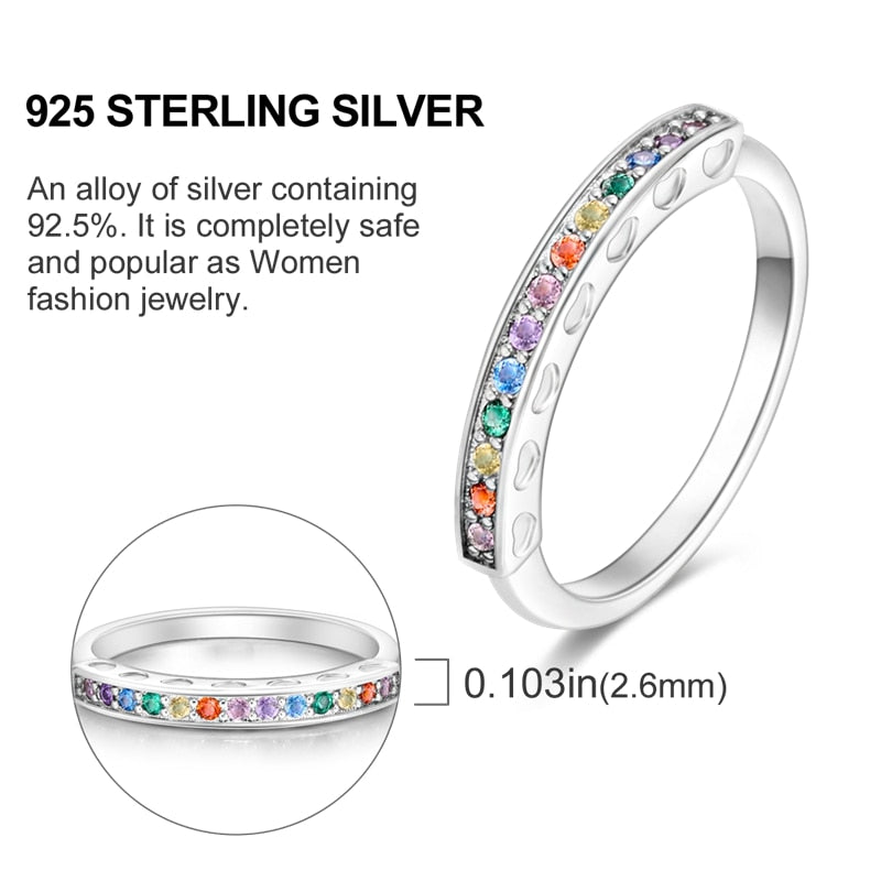 Star Moon 925 Sterling Silver Ring
