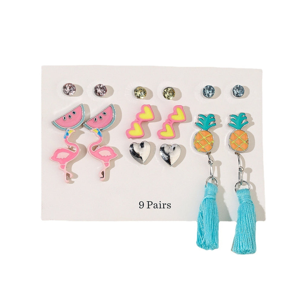 Creative Glossy Butterfly Stud Earrings