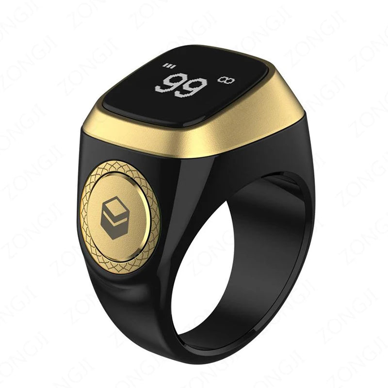 The 2024 Smart Zikr Ring is a digital counter designed for Muslims to keep track of their tasbih tally during prayer time. 2. This electronic device provides vibration reminders and is waterproof for added convenience and durability.