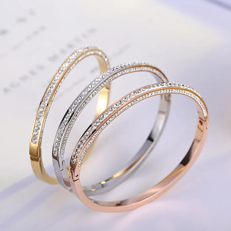 Stainless steel bracelets and jewelry are popular choices among women who want to add a touch of luxury to their outfits.