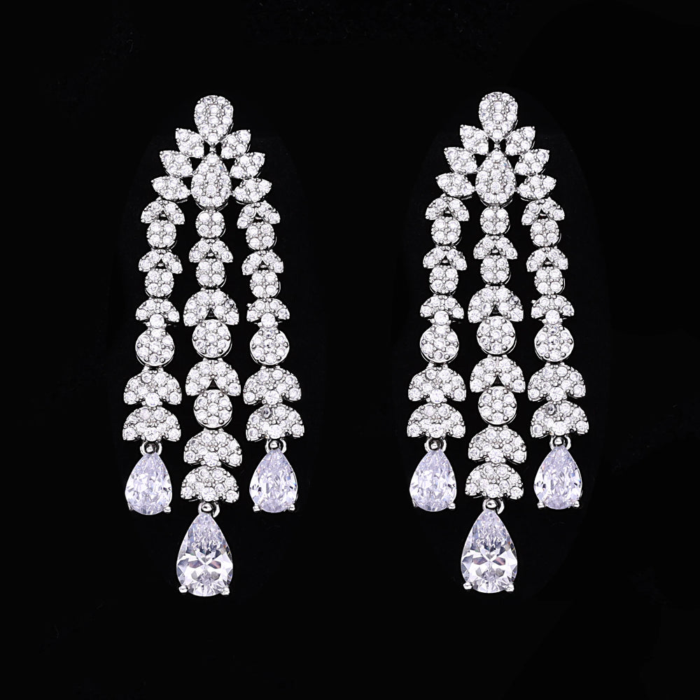 2025 New 4-piece Bride Zirconia Full Set Women's Party Jewelry Set Dubai Nigeria Crystal Wedding Jewelry Set