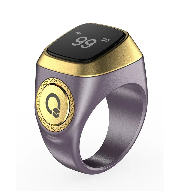The 2024 Smart Zikr Ring is a digital counter designed for Muslims to keep track of their tasbih tally during prayer time. 2. This electronic device provides vibration reminders and is waterproof for added convenience and durability.