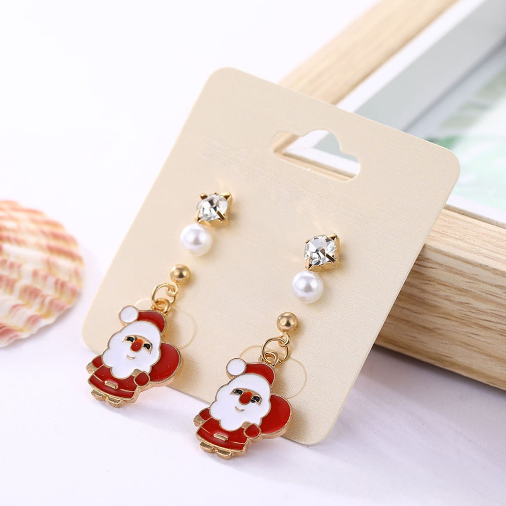 Trendy Statement Christmas Earrings