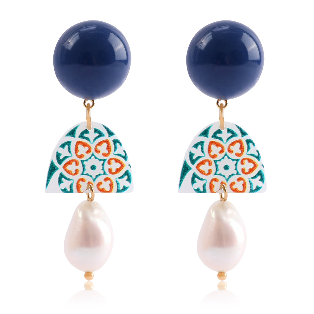 Vintage Mushroom Shaped Earrings