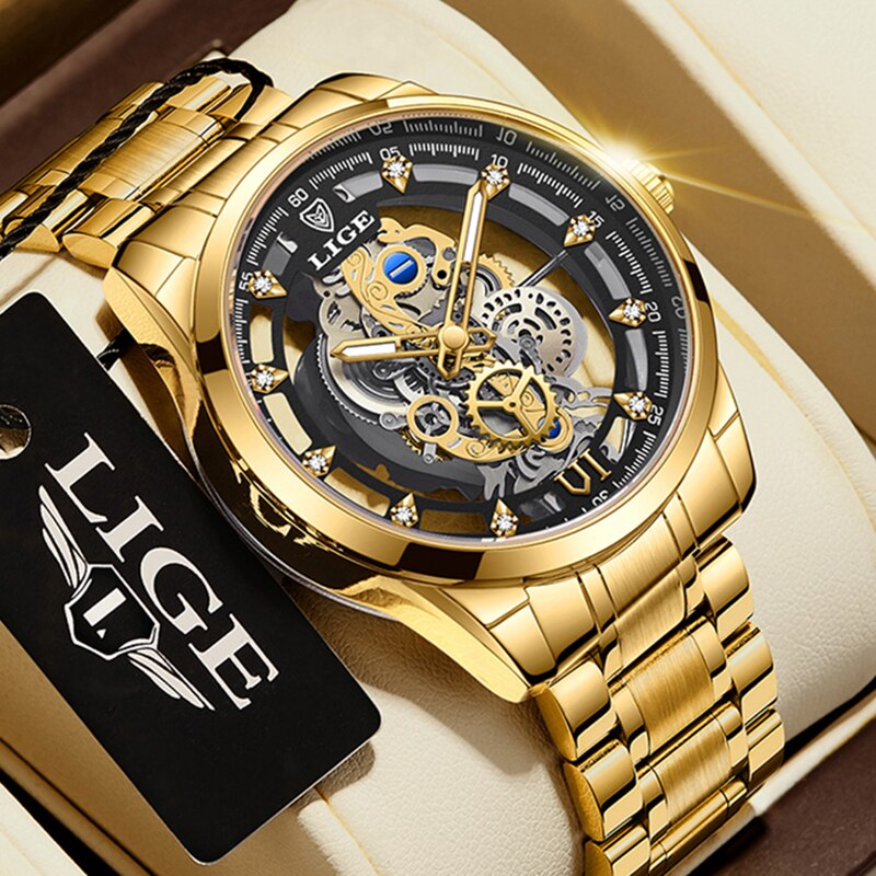 Skeleton Retro Men's Luxury Watch